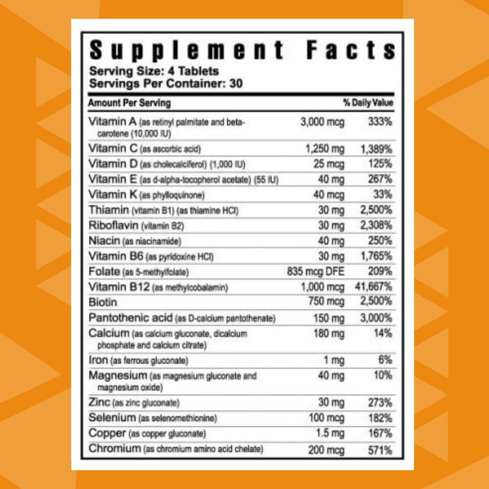 Close-up of Tangy Tangerine 2.0 label