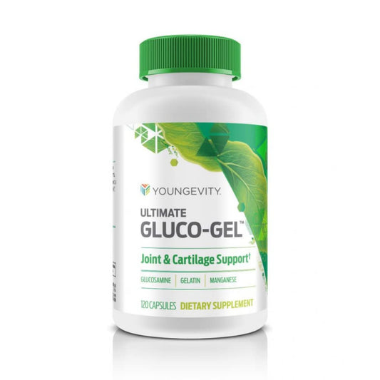 Youngevity Ultimate Gluco-Gel bottle front label