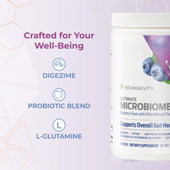 Gut health supporting immune system and mood balance