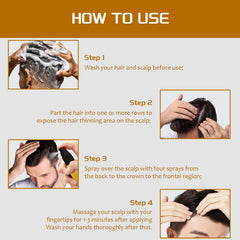 YoungGlove minoxidil biotin fast absorption formula on roots