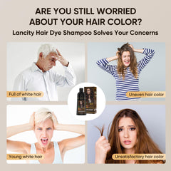 Suitable for women and men seeking natural gray coverage at home