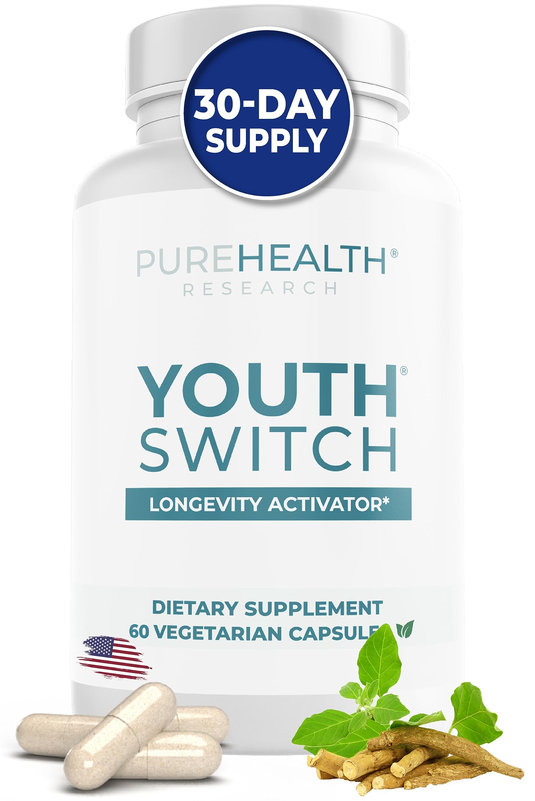 PUREHEALTH Youth Switch bottle front view