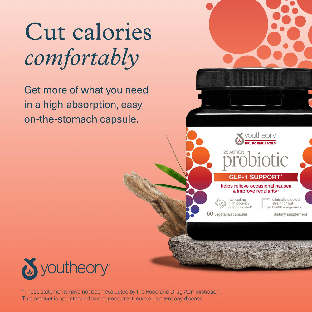 Gluten and soy free Youtheory 2X Action Probiotic