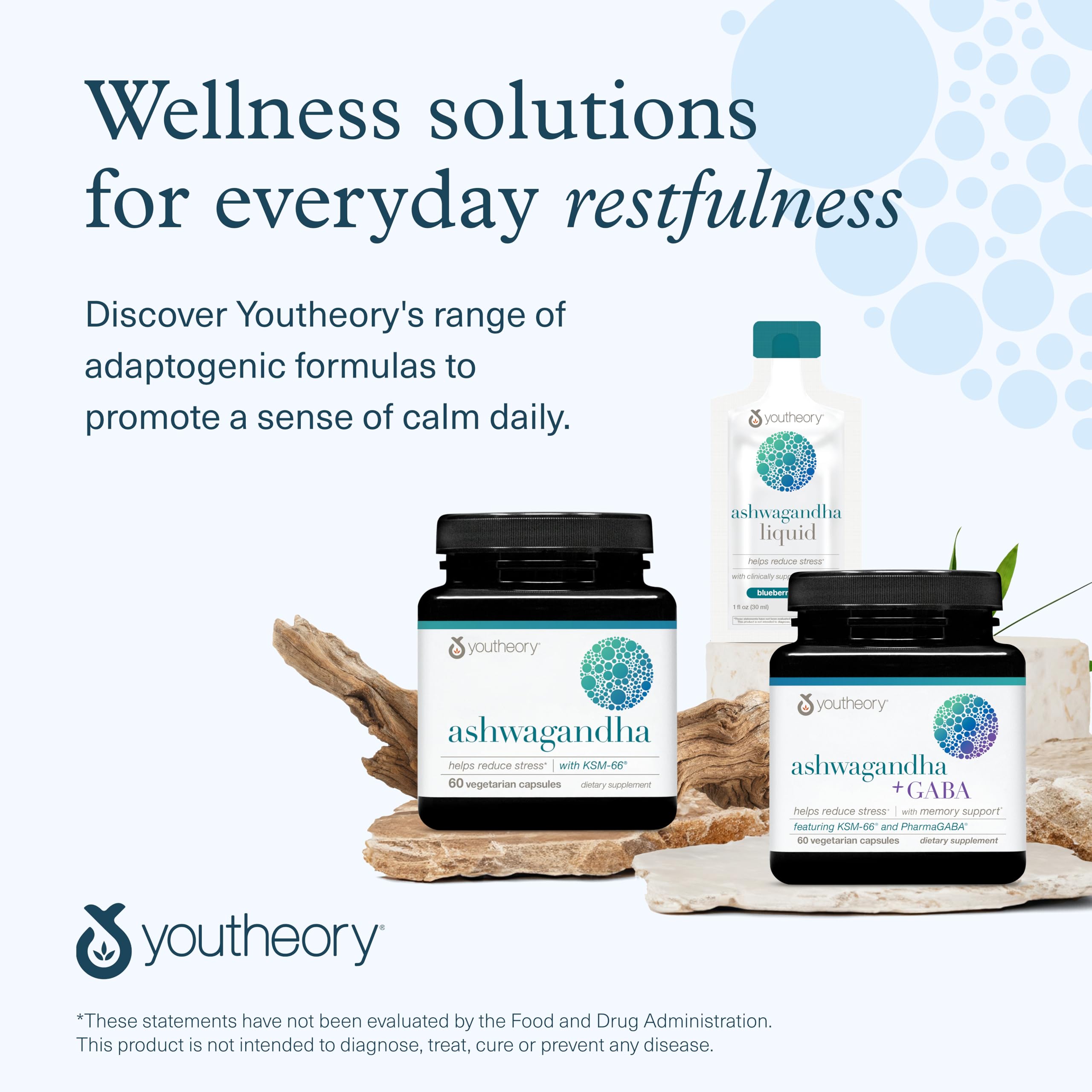 Youtheory Ashwagandha on store shelf
