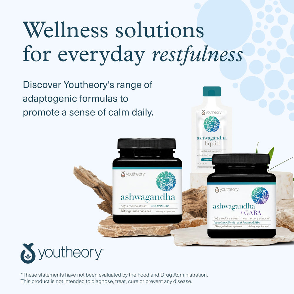 Youtheory Ashwagandha on store shelf