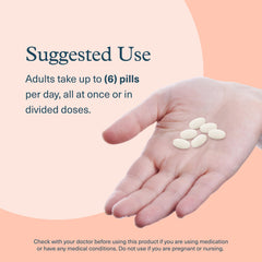 Bottle contains 120 tablets (20-day supply)
