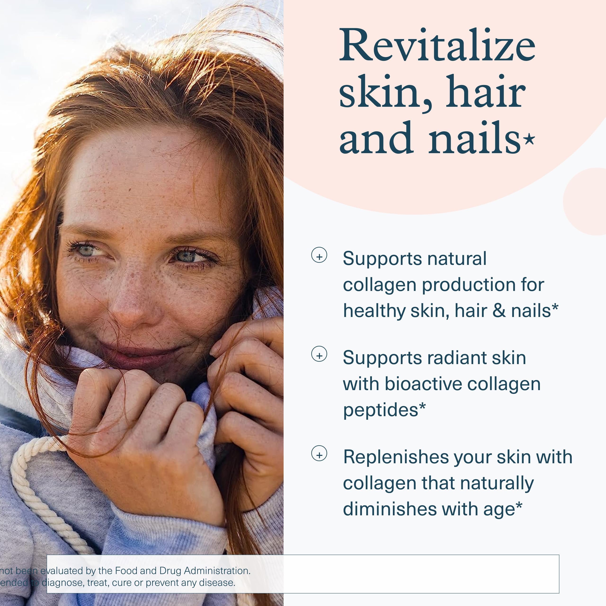Hydrolyzed collagen peptides shown for better absorption