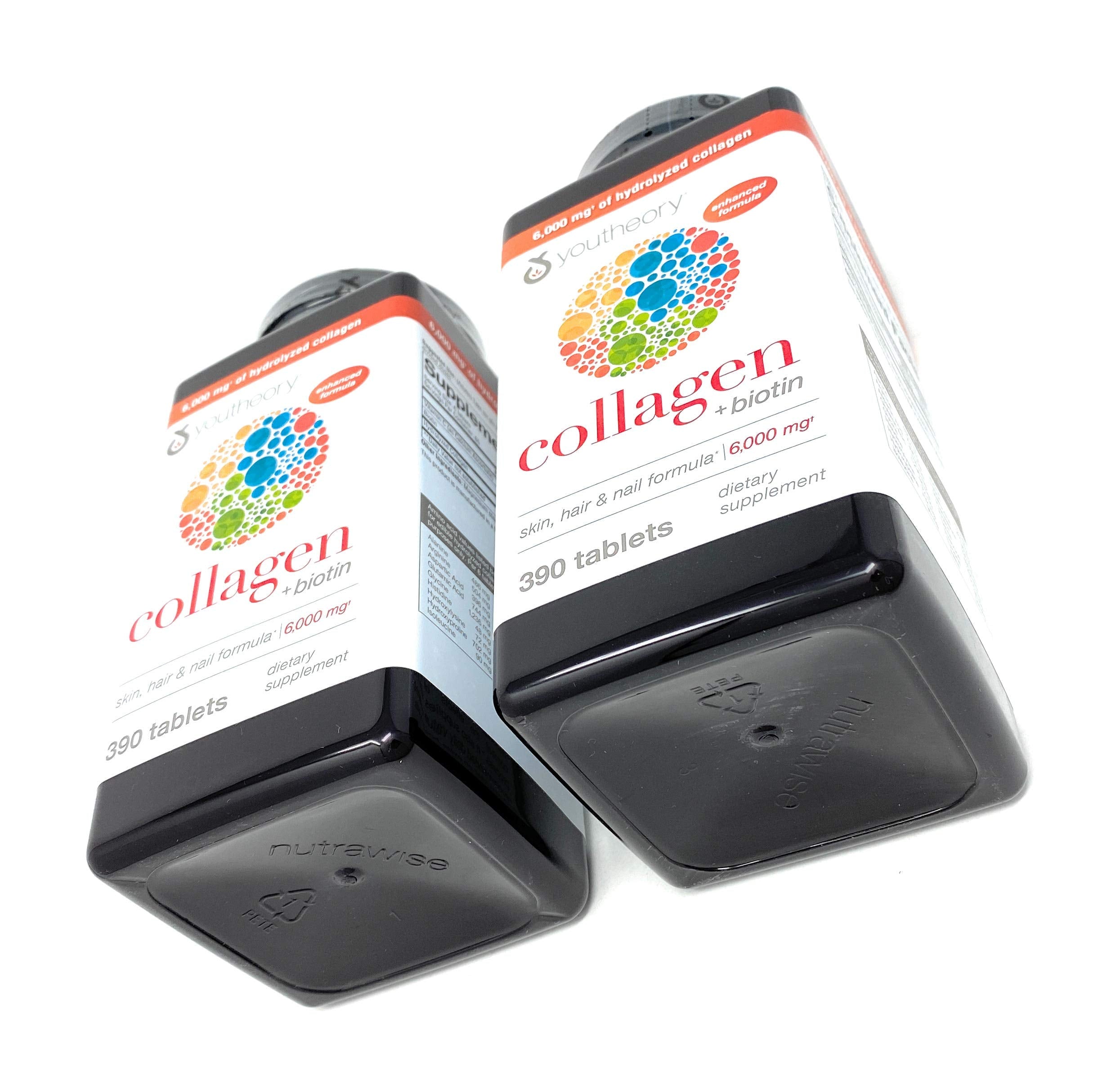Youtheory packaging box image communicates single- and multi-pack value.