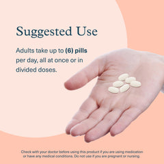 Close-up of Youtheory collagen tablets