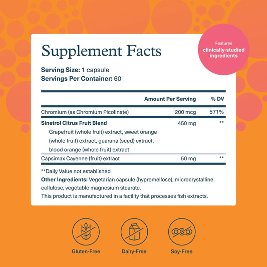 Citrus fruit blend ingredient graphic