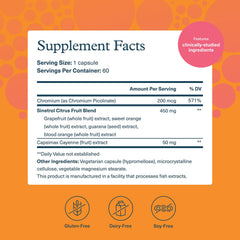Citrus fruit blend ingredient graphic