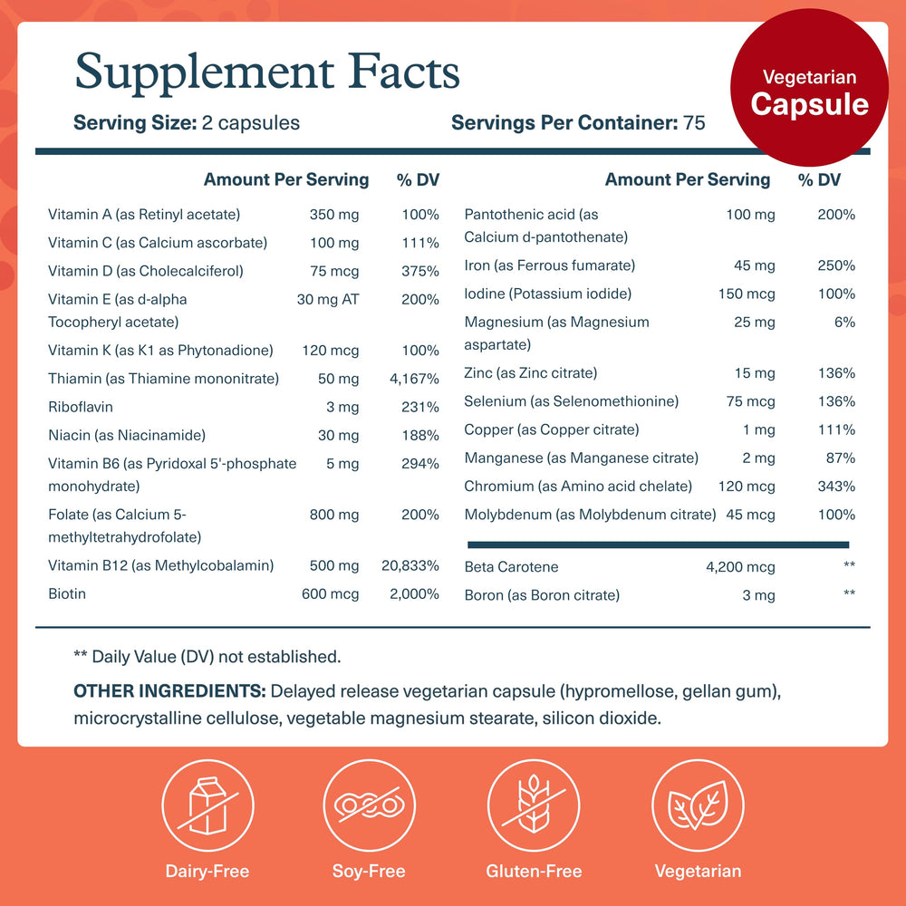 Close-up of vegetarian capsules from the supplement