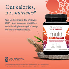 Supplement facts panel visible on product image