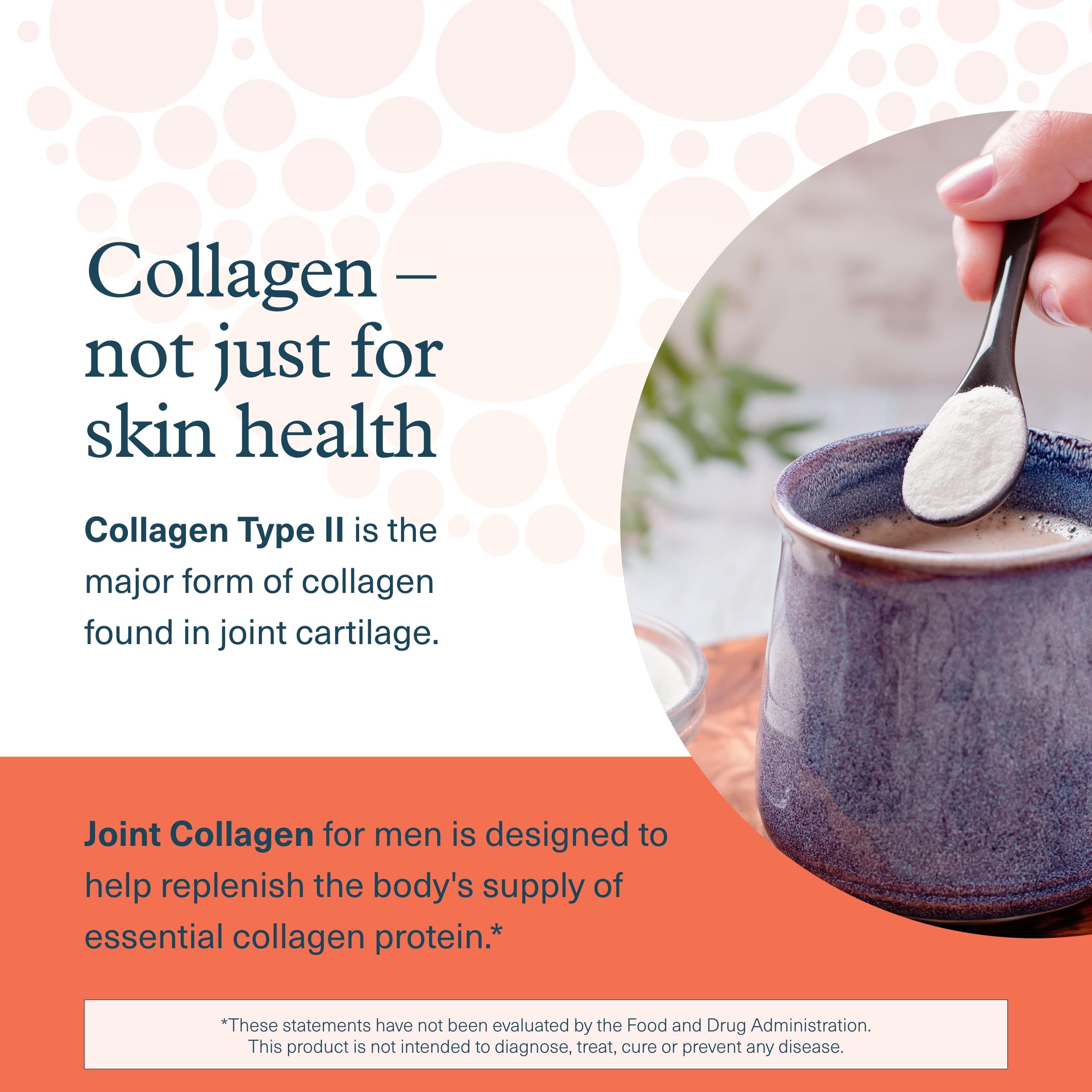 Hydrolyzed collagen protein concept illustration
