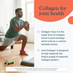 Bottle showing 120 tablets for Youtheory Joint Collagen Advanced