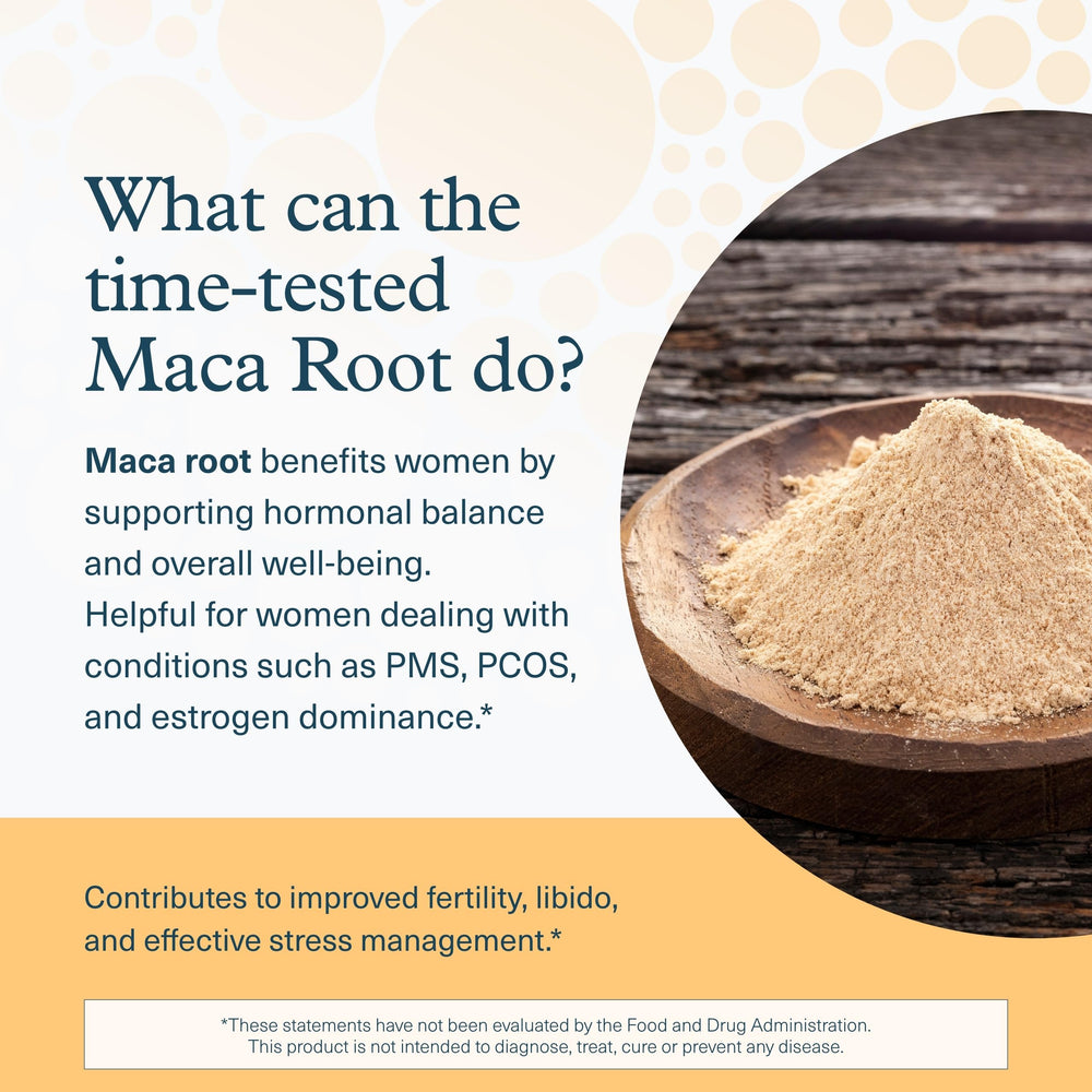 Peruvian ginseng maca root ingredient