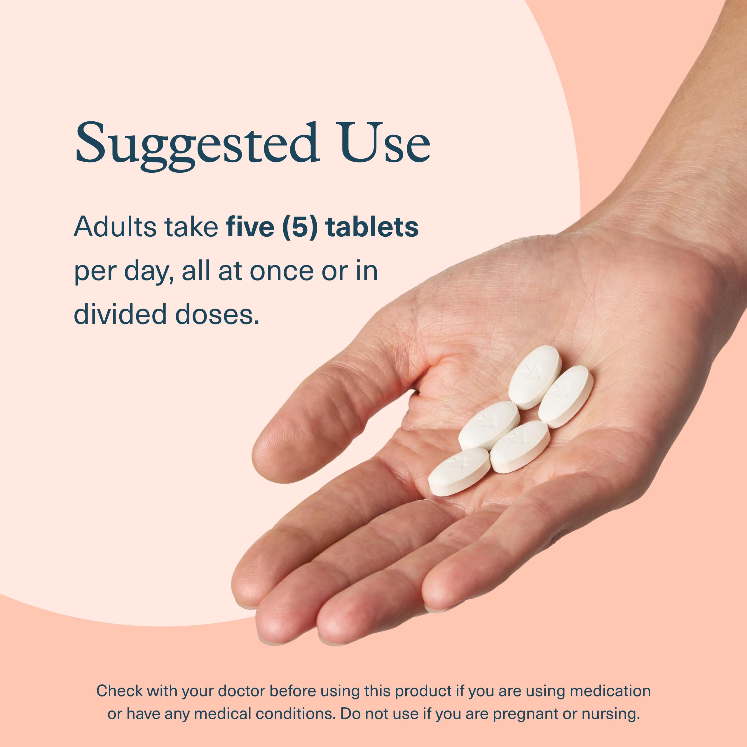 Recommended serving size and usage