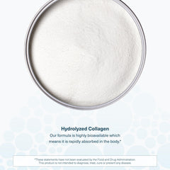 Close-up of collagen tablets