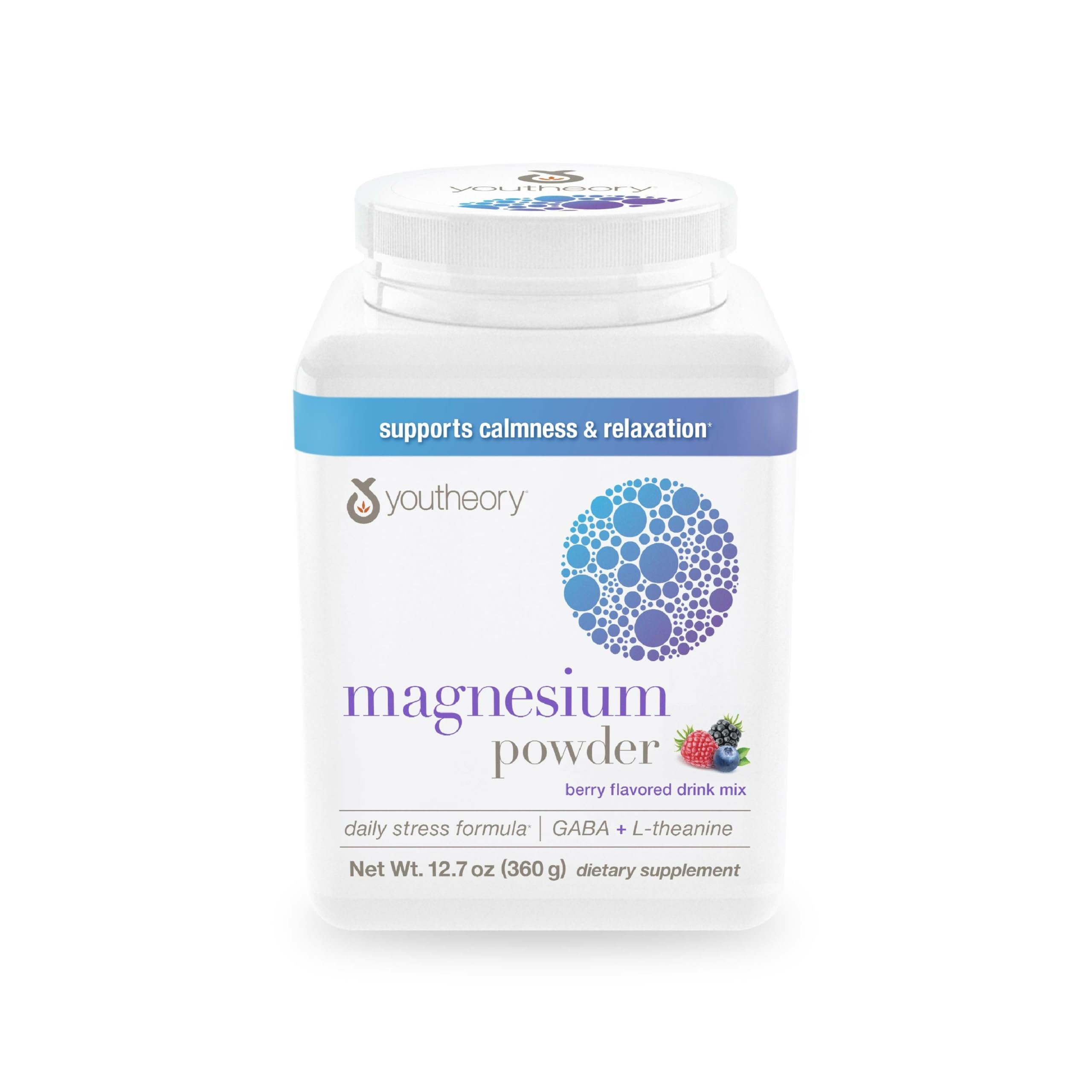 L-Theanine, PharmaGABA and magnesium icons