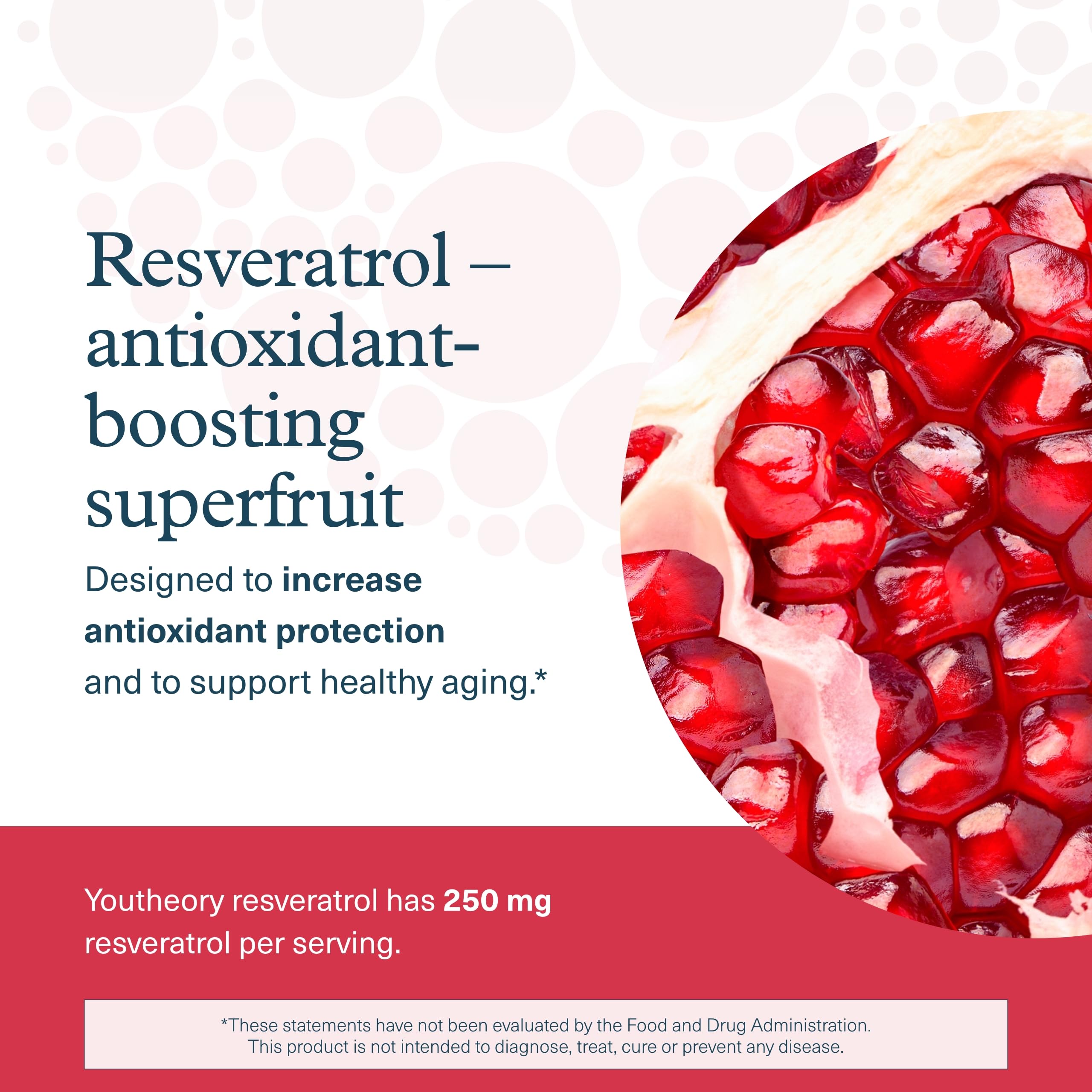 Illustration of the ResVida ingredients and super-fruit blend