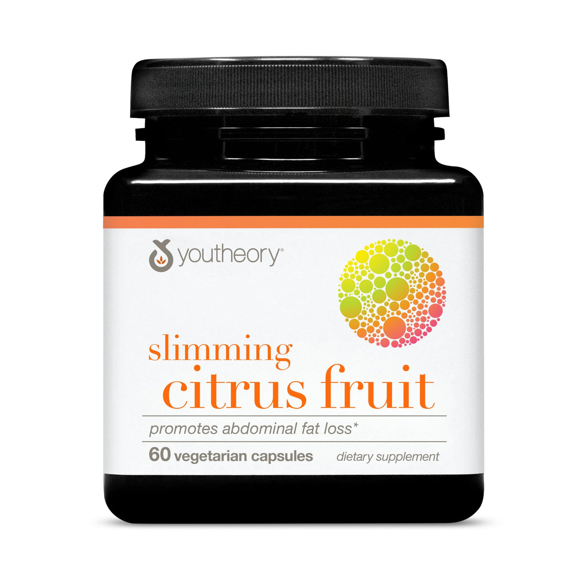 Youtheory Slimming Citrus Fruit bottle with 60 vegetarian capsules