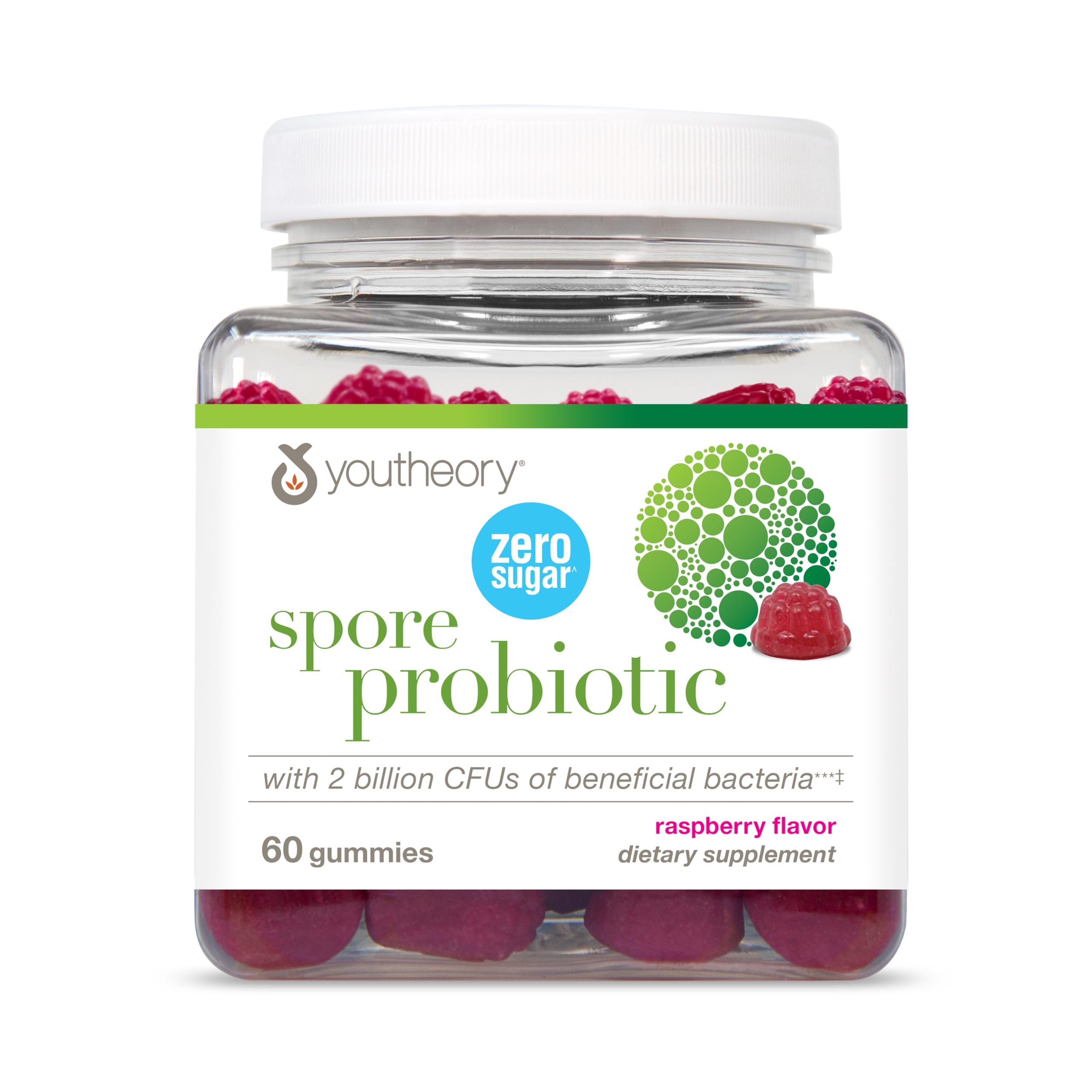 Youtheory Spore Probiotic bottle front
