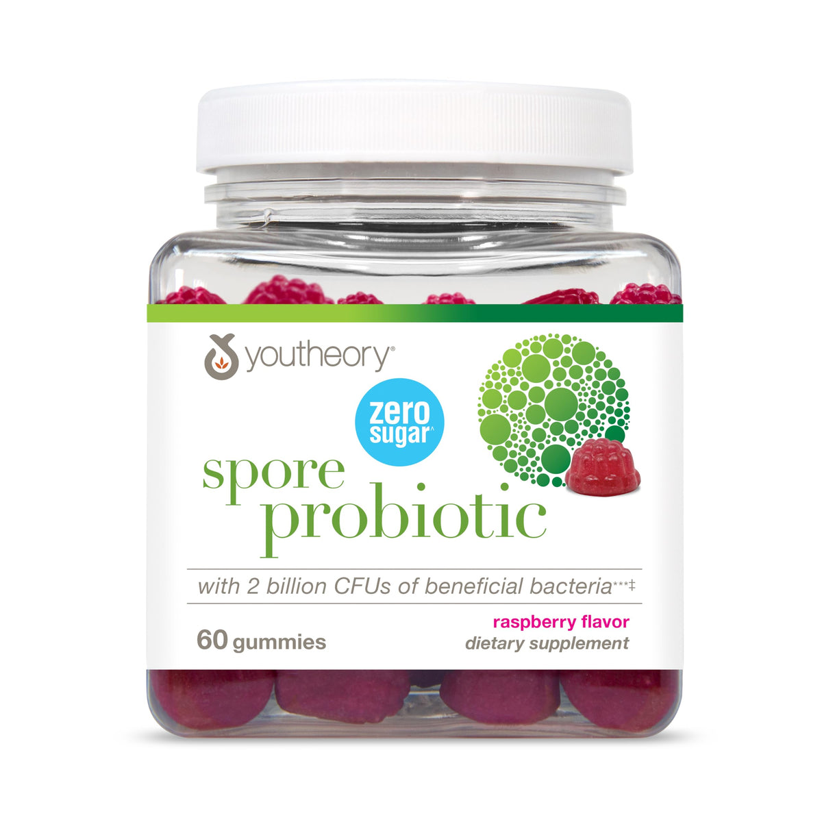 Youtheory Spore Probiotic bottle front
