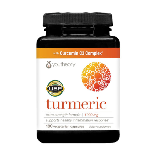 Youtheory Turmeric Extra Strength bottle front view