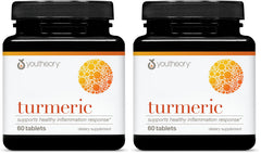 Front view of Youtheory Turmeric 2-pack