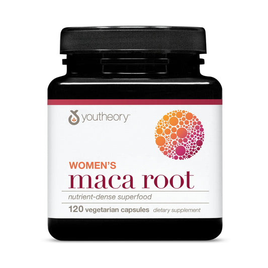 Bottled Youtheory Women's Maca Root vegan energy boost capsules