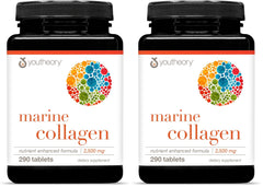 Youtheory Marine Collagen bottle – front view