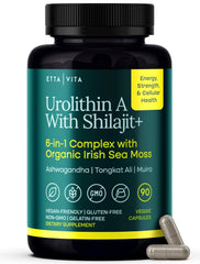 Bottle of Youthful Urolithin-A Complex with Shilajit and Sea Moss capsules