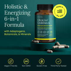 Made in USA in GMP-certified, FDA-registered facility with third-party testing seal