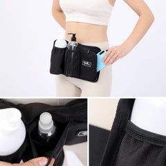 Right-side zip pocket for pens and small tools on Rose Red bag