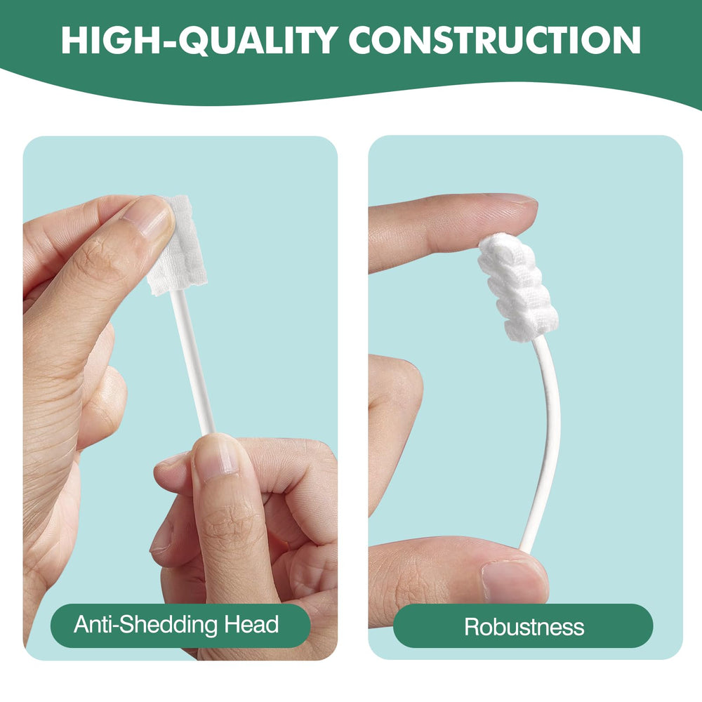 Independent vacuum-packed baby oral care kit for hygiene on the go
