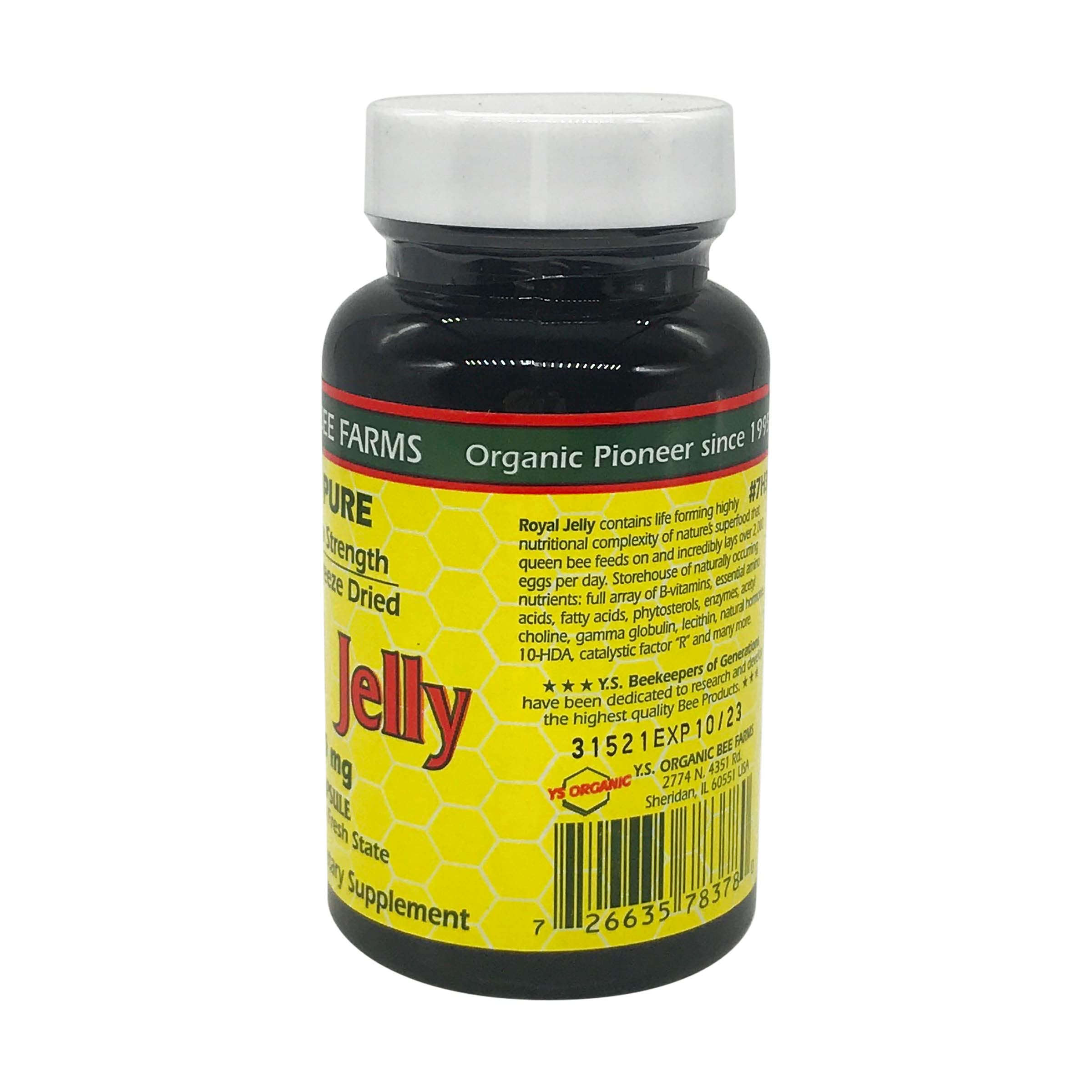 Front view of bottle showing 2000 mg per capsule