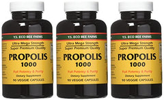 Five-pack image of Propolis 1000 bottles arranged for routine use.