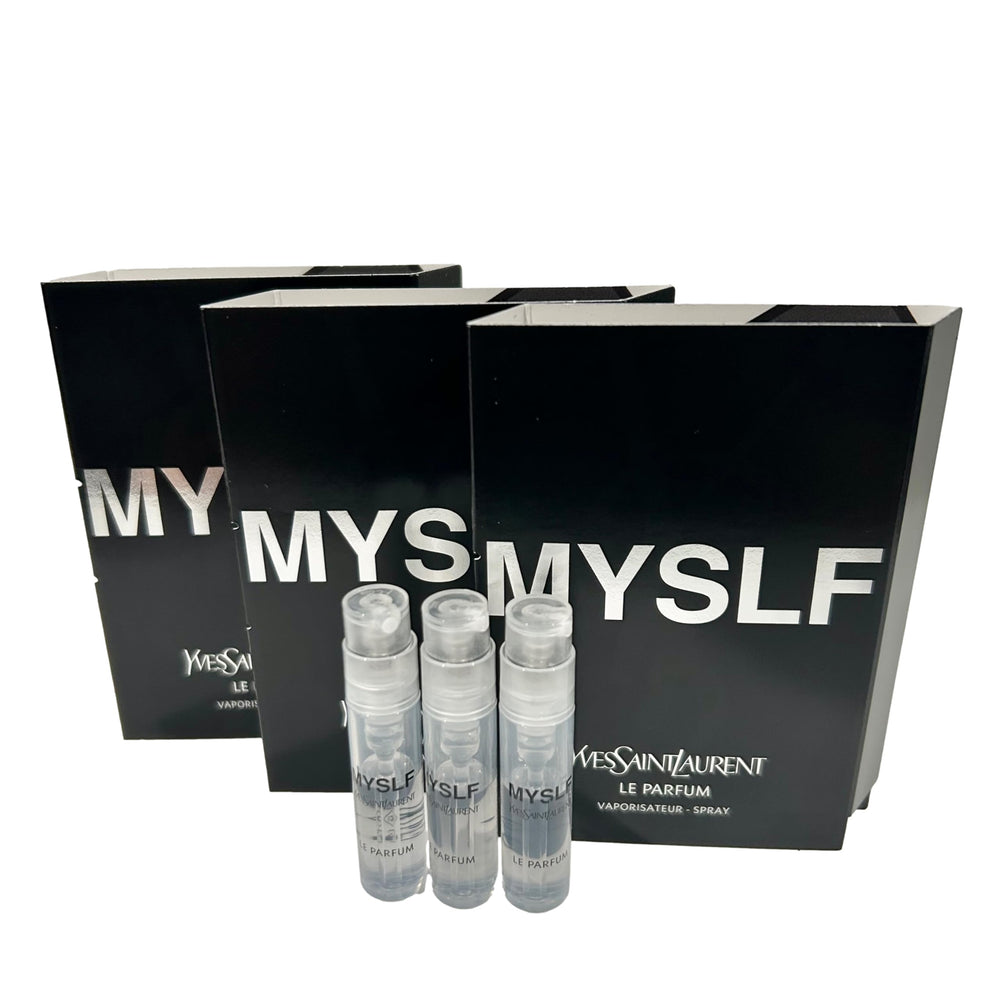 YSL MYSLF Le Parfum sample vial for on-the-go testing and travel