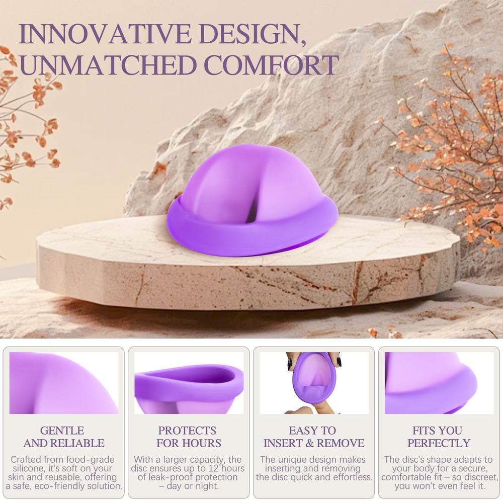 YTYOMUR disc-soft-silicone flexible-fit demonstrates comfortable long-wear for daily use.