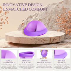 YTYOMUR disc-soft-silicone flexible-fit demonstrates comfortable long-wear for daily use.