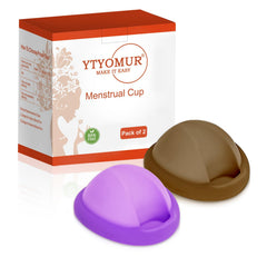 YTYOMUR reusable menstrual disc large-size in packaging highlights sustainable option for heavier flows.