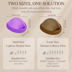 YTYOMUR disc soft silicone close-up demonstrates flexible material aiding comfortable insertion.