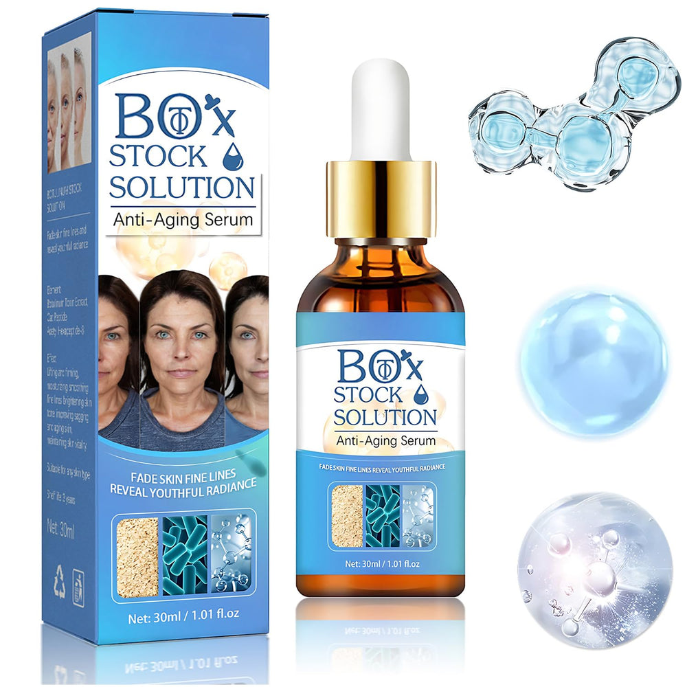 Yuanyuuo 2Box serum spot application on facial skin