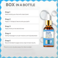 Texture close-up shows smooth consistency of Yuanyuuo serum