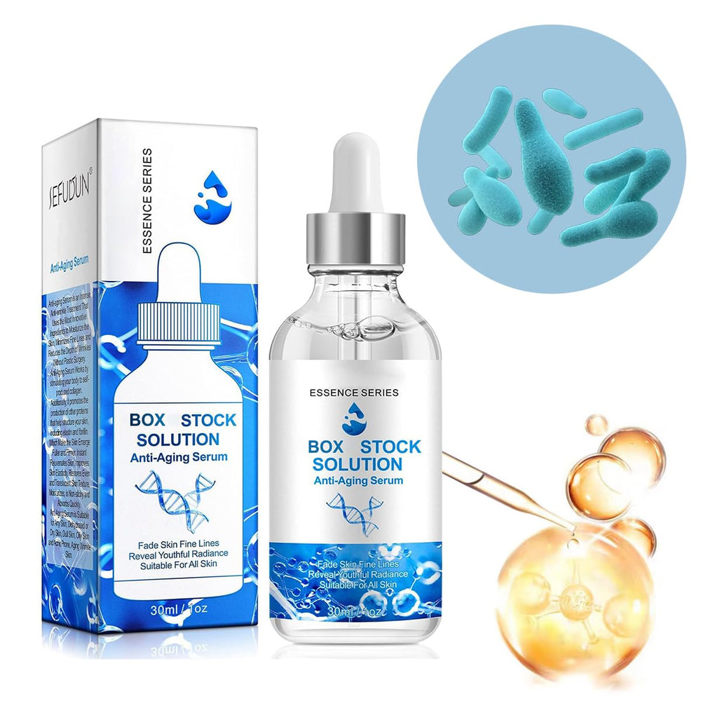 Yuanyuuo Box Face Serum shown with moisturizer for daily hydration and glow