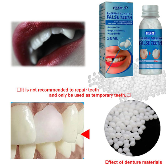 Thermoformed beads used in Yuehao dental restoration kit