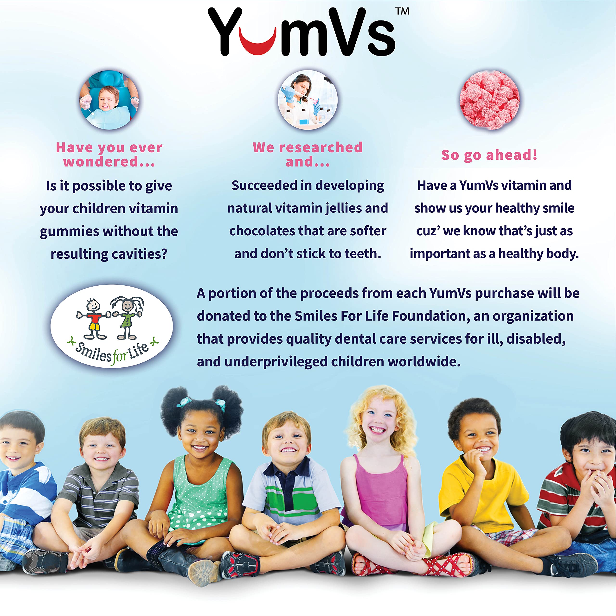 Box and bottle packaging of YUM-V Biotin Gummies