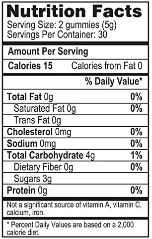 YUM-V'S Glucose Gummies packaging showing gluten-free, vegan, non-GMO attributes