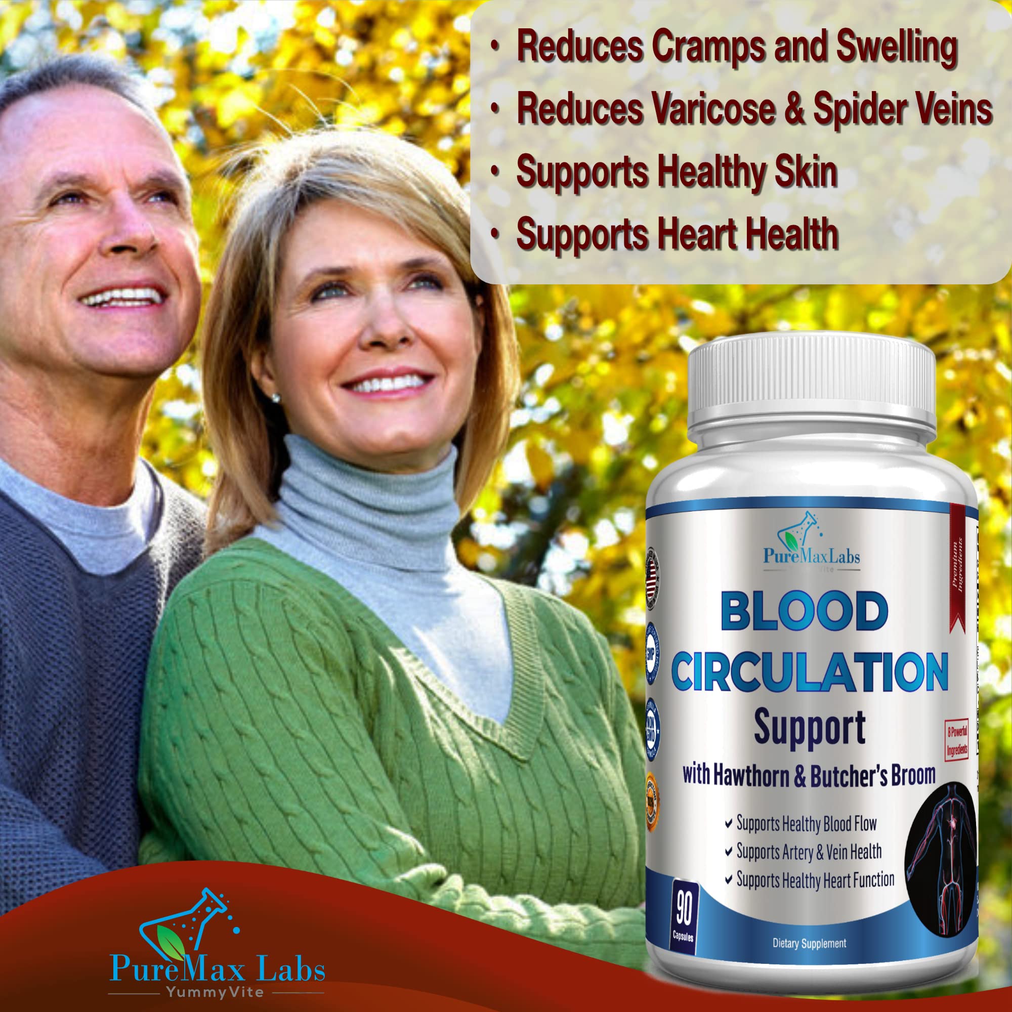 Butchers broom and horse chestnut for vein support