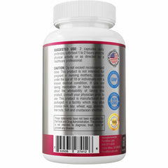 USA-made manufacturing facility badge indicating FDA inspection and GMP certification